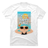 the beach is my happy place t shirt